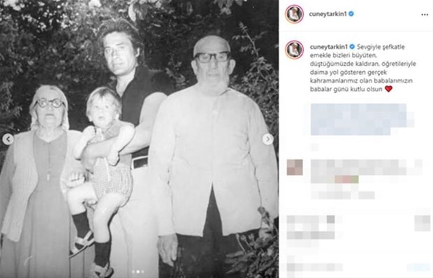 Ünlülerden 'Babalar Günü' paylaşımları!