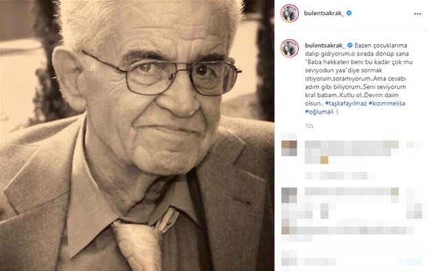 Ünlülerden 'Babalar Günü' paylaşımları!