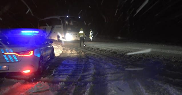 Kar ve tipi ulaşımı olumsuz etkiledi