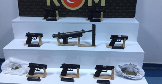 Adana'da silah kaçakçılığı silah kaçakçılığı: 20 gözaltı