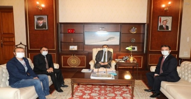 Başkan Ödül'den Vali Öksüz'e ziyaret