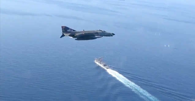 'Deniz Görev Grubuna Taarruz' eğitimlerinde 101 sorti uçuş gerçekleştirildi