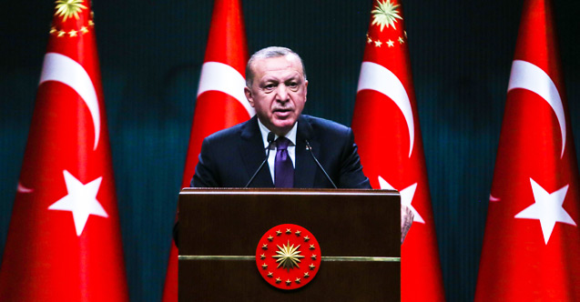 Erdoğan: “Sınırlarımız ötesinde herhangi bir terör oluşumuna izin vermeyeceğiz”