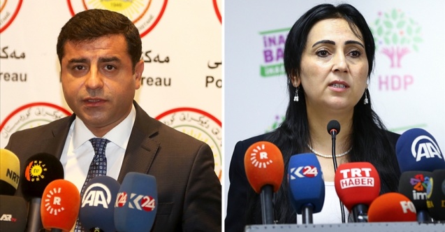 Eski HDP Eş Genel Başkanlar Selahattin Demirtaş ve Figen Yüksekdağ  hakim karşısına çıkıyor