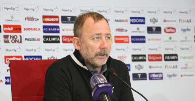 Sergen Yalçın: “Geleceğimizi mi perişan edelim?”