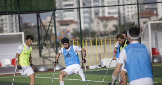 Ampute Futbol Milli Takımı, Ankara'da kampa girdi