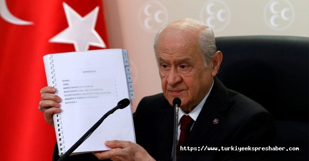 MHP'nin 100 maddelik anayasa taslağına istişare süreci