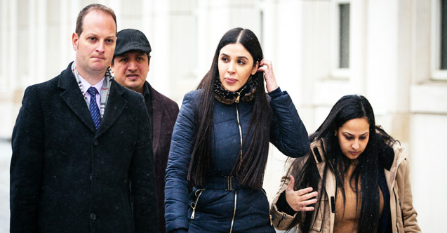 El Chapo'nun eşi hakkındaki  suçlamaları kabul etti