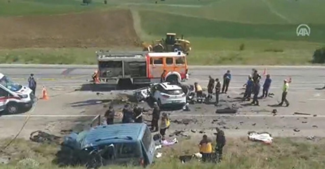 Sivas'ta feci kaza da 9 kişi hayatını kaybetti