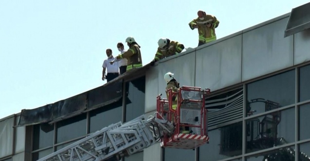 Sabiha Gökçen Havalimanı'nda korkutan yangın!