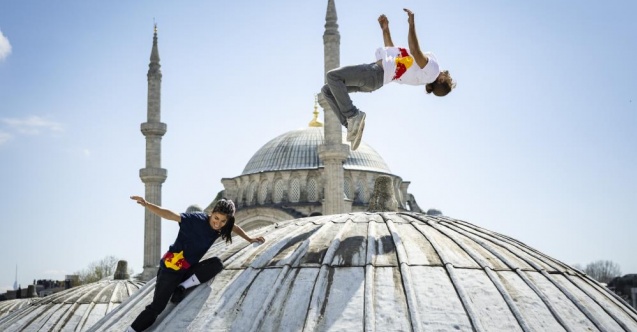 Ünlü sporcular Kapalıçarşı’da şov yaptı