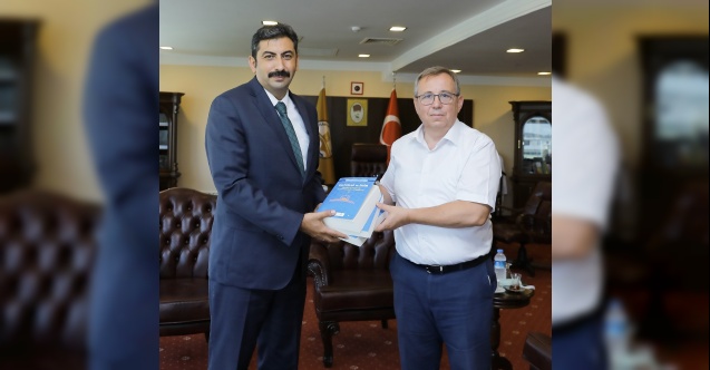 Başsavcı Çakmak, Rektör Tabakoğlu ile bir araya geldi