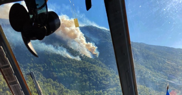 Muğla’da 4 noktada yangınlar devam ediyor