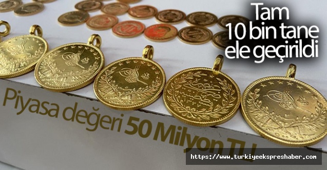 Piyasa değeri 50 Milyon TL! İstanbul merkezli 6 ilde altın operasyonu; 24 gözaltı