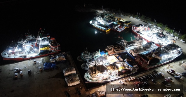 Trabzon’da balık avı sezonu düzenlenen törenle açıldı