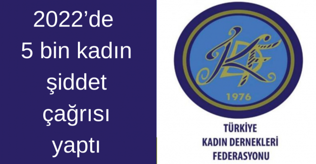 TKDF açıkladı: 2022’de 5 bin kadın şiddet çağrısı yaptı