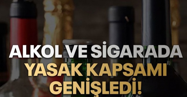 Alkol ve Tütünde Bir Yasak Kararı Daha