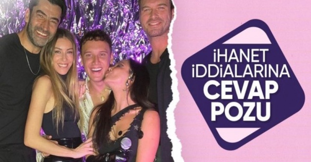 İhanet iddiaları sarsmadı! Sinem Kobal ve Kenan İmirzalıoğlu'ndan mutluluk pozu geldi