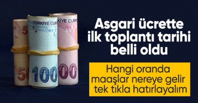 Milyonların beklediği asgari ücret pazarlığı başlıyor: İlk toplantı tarihi belli oldu