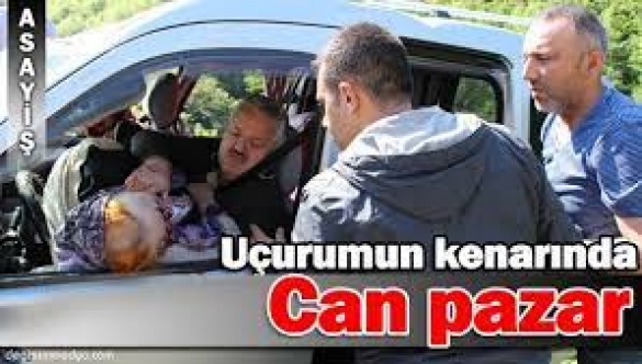 Uçurumun kenarında can pazarı!
