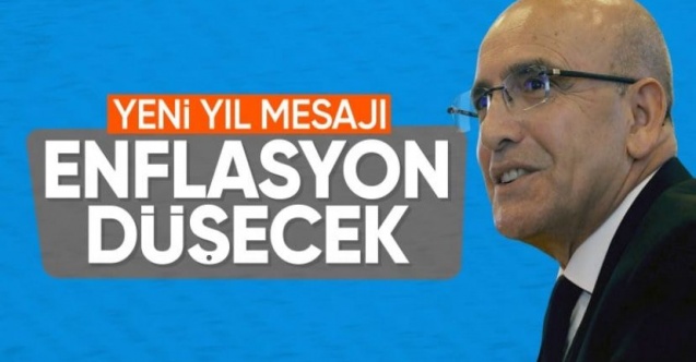 Mehmet Şimşek: 2024 yılı, yıllık enflasyonda düşüşün başladığı bir yıl olacak