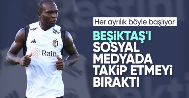 Vincent Aboubakar'dan şaşırtan hareket! Beşiktaş'ı takipten çıkardı