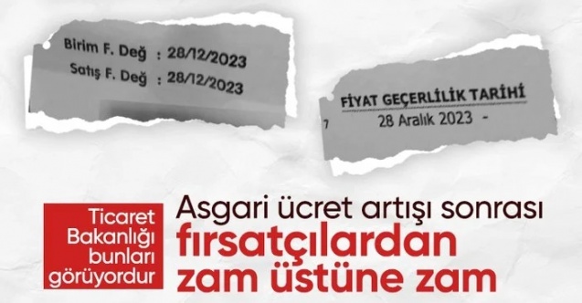 Zamlı asgari ücret cebe yansımadan market raflarını güncelledi