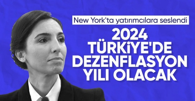 Hafize Gaye Erkan, 2024'ün dezenflasyon yılı olacağını belirtti
