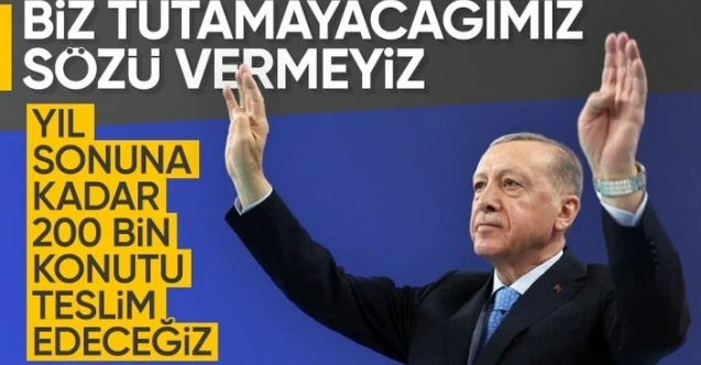 Cumhurbaşkanı Erdoğan Adıyaman'da: Biz verdiğimiz sözü tutmadan rahat edemeyiz