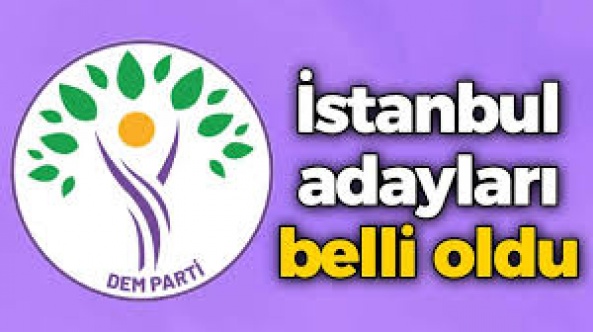 DEM Parti’nin İstanbul ilçe adayları belli oldu