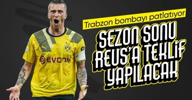 Trabzonspor, Marco Reus'a kancayı taktı