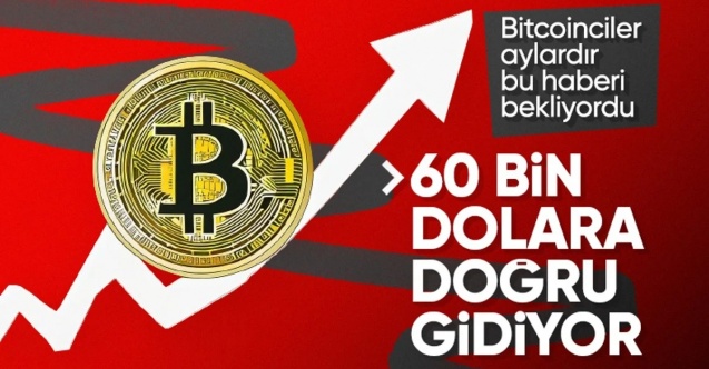 Yükseliş hızı arttı! Bitcoin 56 bin 394,5 dolarda