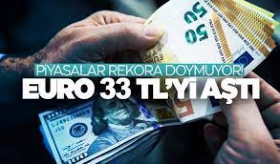33 TL’yi aşınca tedirginlik başladı