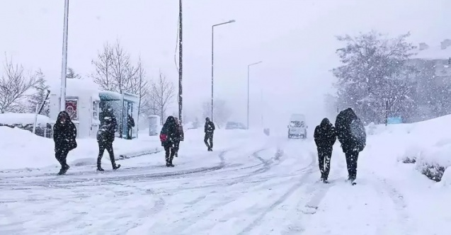 Bitlis’te kar tatili