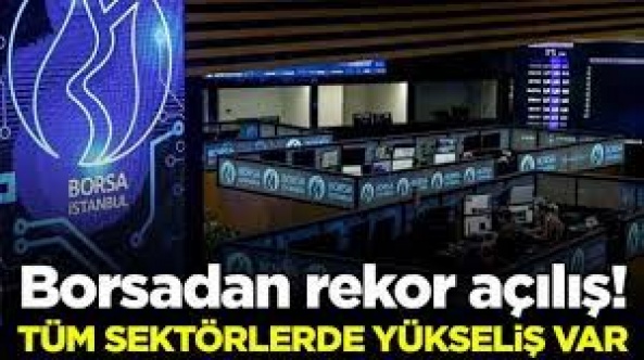 Borsada yükseliş var