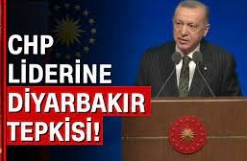 Cumhurbaşkanı Erdoğan Diyarbakır'da: CHP ve DEM Parti ittifakına tepki gösterdi