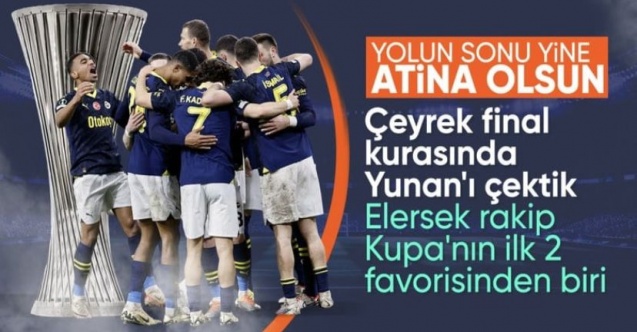 Fenerbahçe, UEFA Avrupa Konferans Ligi'nde Olympiakos ile eşleşti