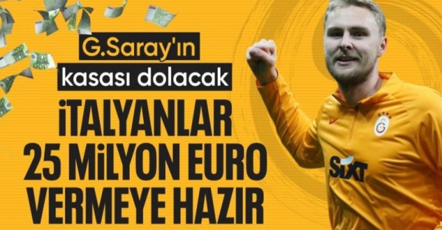 Galatasaray'a Victor Nelsson piyangosu: 25 milyon euro