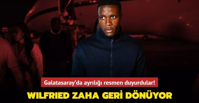 Galatasaray'da Wilfried Zaha kararı! Geri dönüyor...