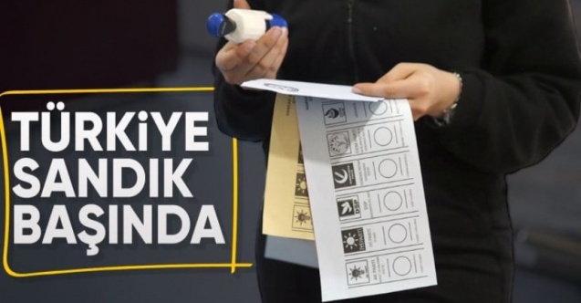 Yurt genelinde sandıklara ilgi yoğun: Erken saatte akın ettiler