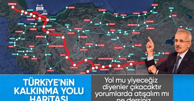 Bakan Abdulkadir Uraloğlu önemini anlattı: İşte Kalkınma Yolu'nun yurt içi güzergahı