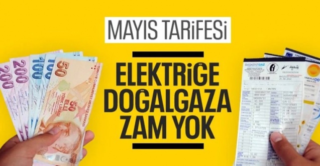 Bakan Bayraktar açıkladı: Doğalgaz ve elektrik fiyatlarına mayıs ayında zam yok