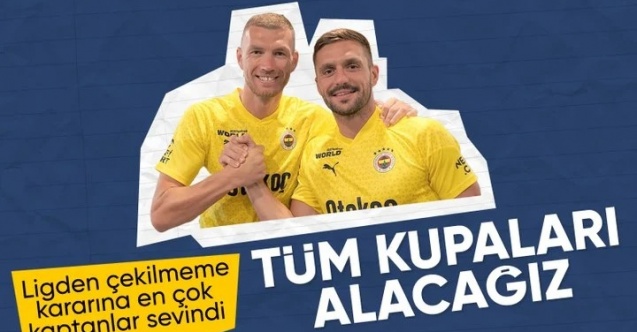 Edin Dzeko ve Dusan Tadic'ten takımla toplantı: O kupayı alacağız