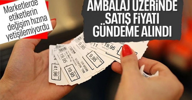 Fahiş fiyatla mücadele için etiketlere 'tavsiye fiyat' konulacak