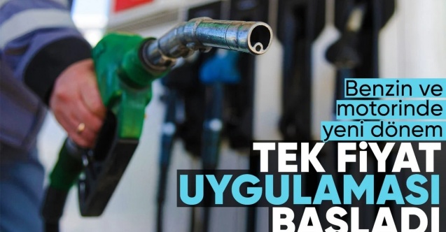 Akaryakıtta tek fiyat uygulaması bugünden itibaren başladı