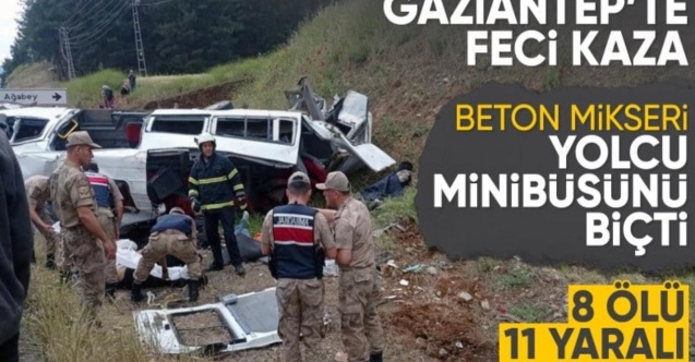 Gaziantep'te korkunç kaza: Çok sayıda ölü var