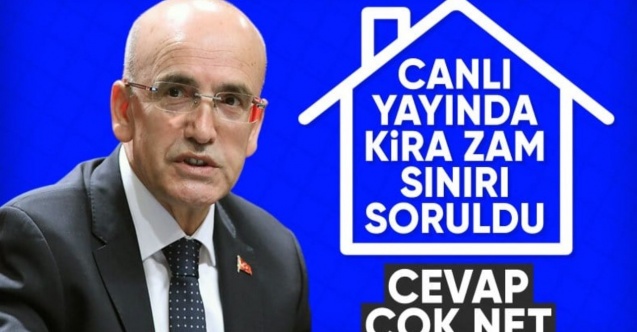 Mehmet Şimşek, kiralarda yüzde 25'lik zam sınırıyla ilgili konuştu