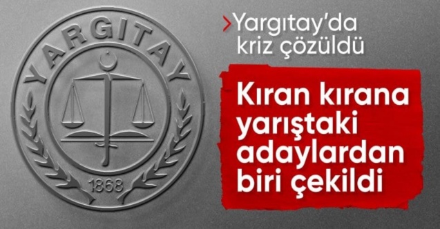 Yargıtay'da düğümü çözecek gelişme: Muhsin Şentürk adaylıktan çekildi