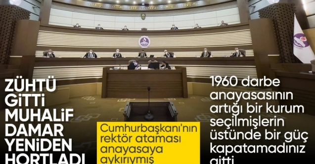 Anayasa Mahkemesi, KHK ile Cumhurbaşkanı'nın rektör atamasını Anayasa'ya aykırı buldu