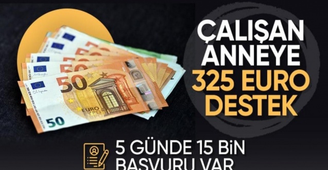 Bakan Vedat Işıkhan duyurdu: Çalışan annelere 325 euroluk desteğe yoğun ilgi